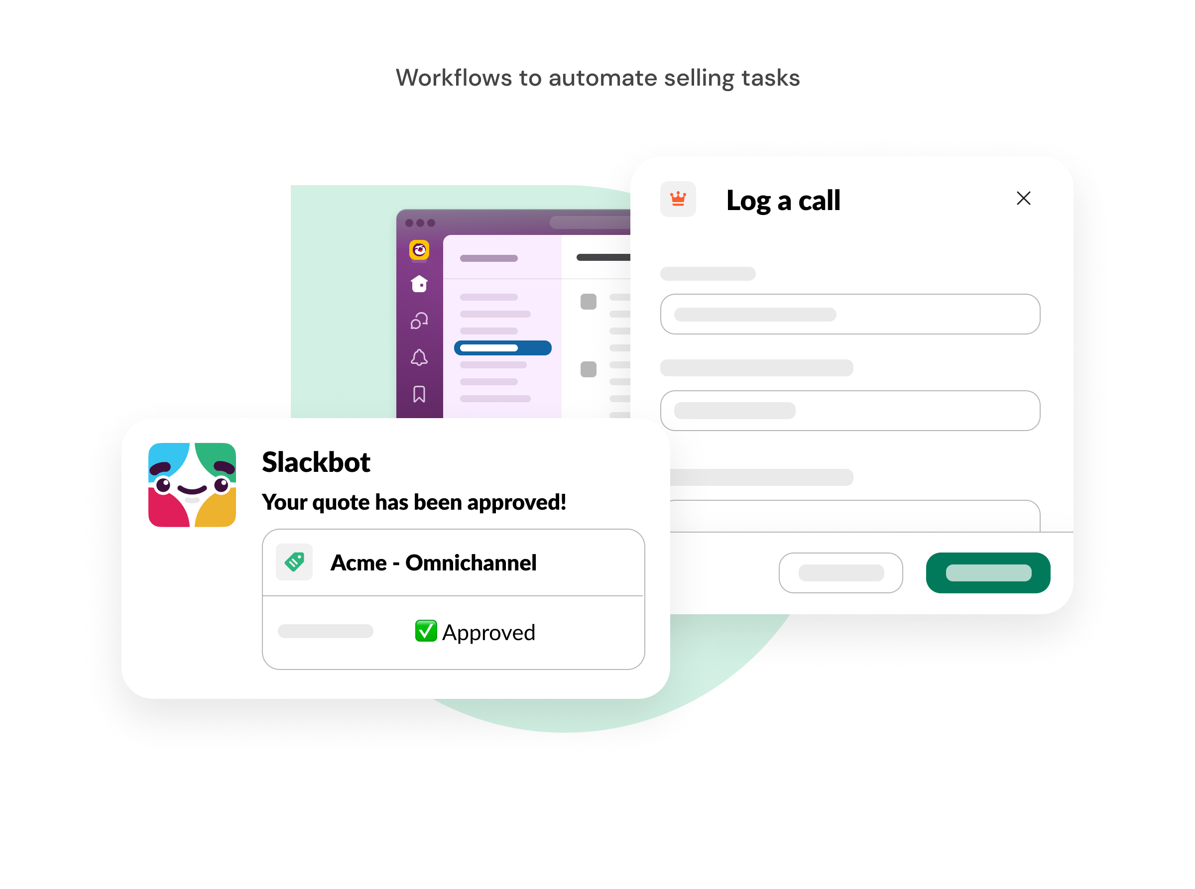 Out-of-the-box sales workflows
